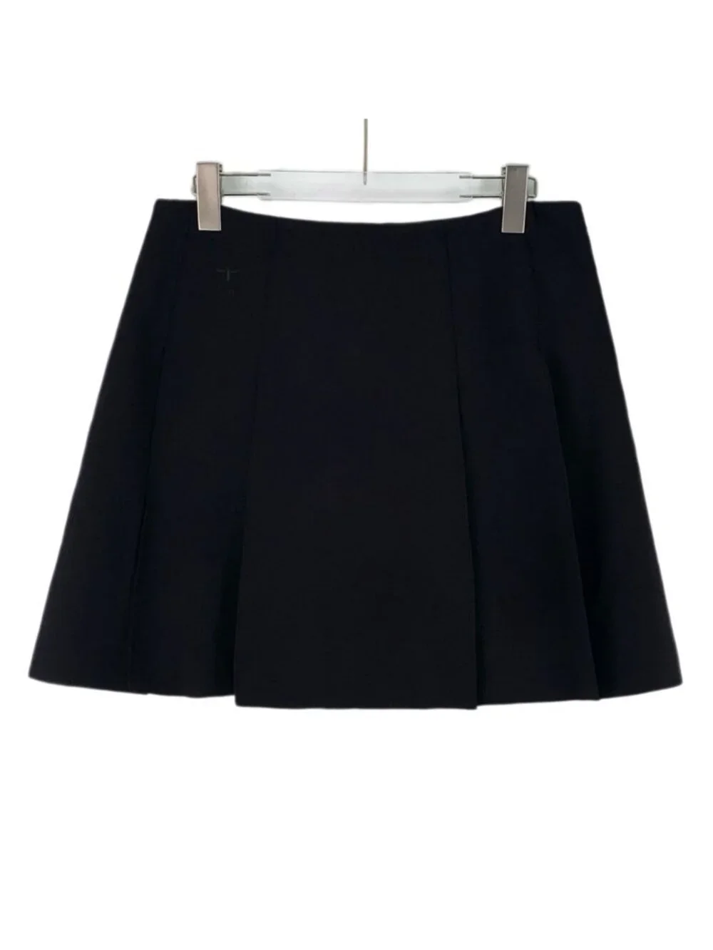 Dior Black Bee Embroidered Casual Mini Skirt